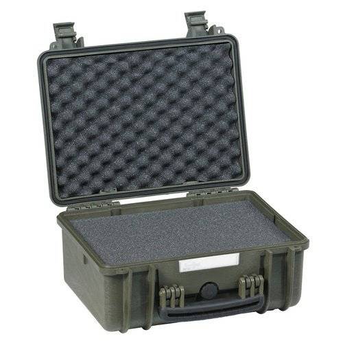 The Explorer 3818 is a hard-shell waterproof case with egg crate foam in the lid and flat foam in the base, providing reliable protection for your gear.
