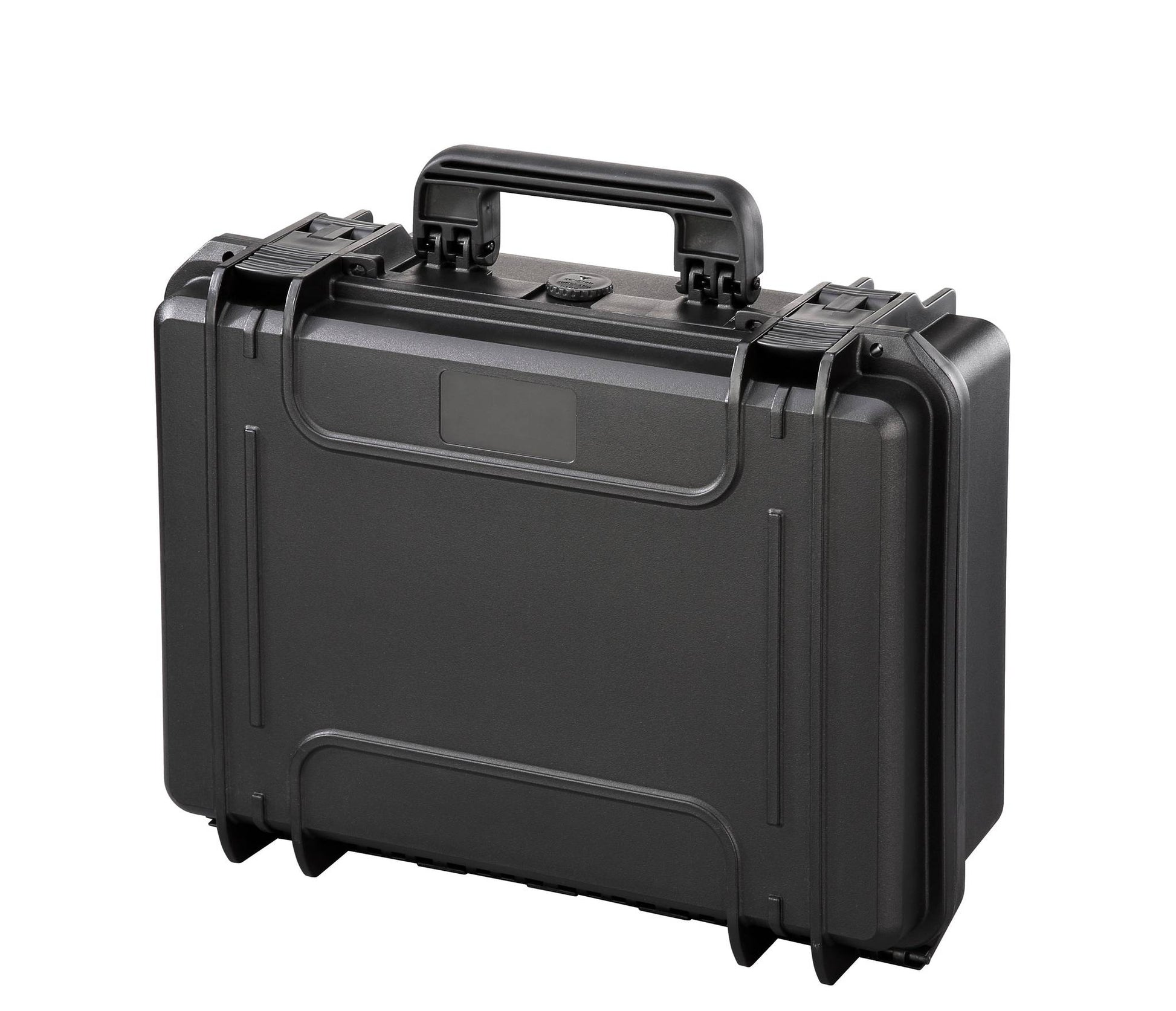 The MAX430TC Tool Case is a black hard-shell IP67 case with a handle and secure latches, displayed against a plain white background.