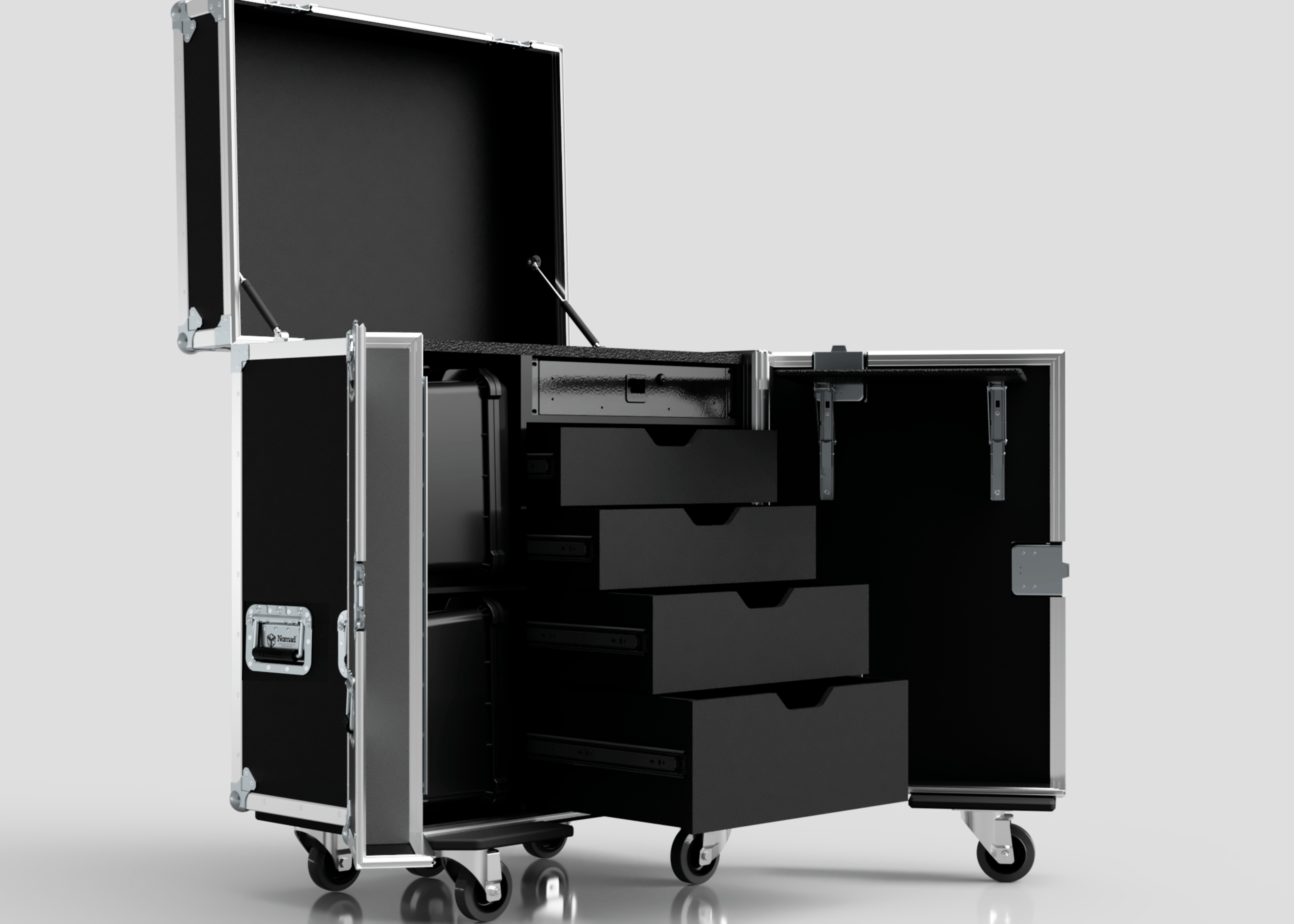 Plane Computer Case Flight Cases, Custom Foam Inserts handmade in the UK for 60 years – Nomad