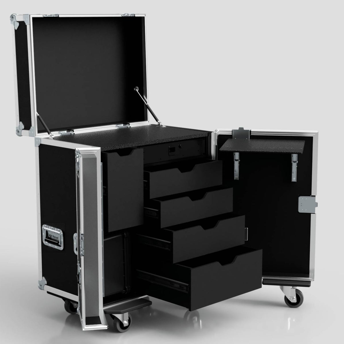 Custom PPU Flight Case: Essential for Live Video Production – Nomad Casing