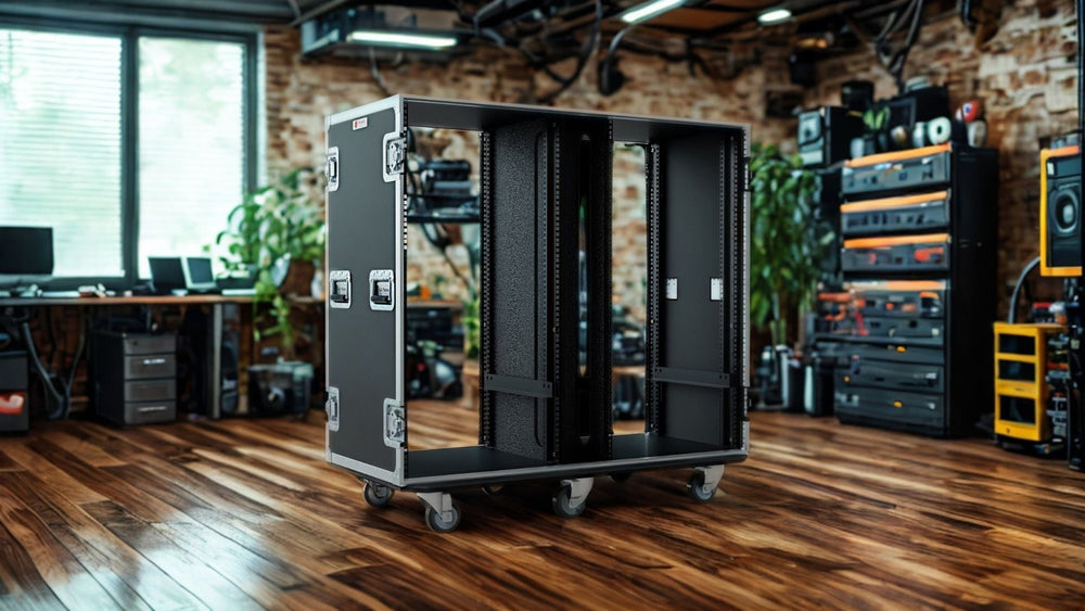 Double Bay Rack Cases: High-Density Mobile Workstations