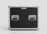 The 11U Slam Rack Case is a black hard case with metal edges, two reinforced handles, and a Nomad brand label on the front, shown against a plain white background.