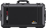 The black Peli 1626 Air Case is a long, deep, lightweight polymer case with a handle, secure latches, and front branded labels, shown on a plain background. This waterproof protective case reliably secures your gear.