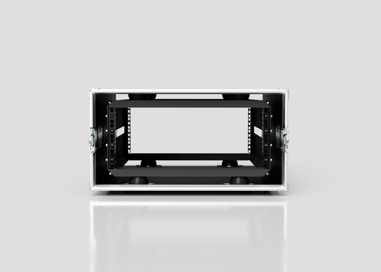 9U Suspended Shock Mounted Rack Case