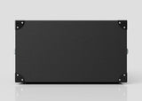 The 6U Lite Guard™ Standard Rack Case is a lightweight HDPE 19-inch flight case with metal corner protectors and side handles, shown on a reflective white surface against a plain background.