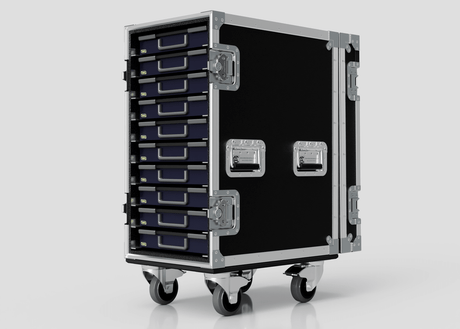 Absolute Assorter 55 x10 Flight Case