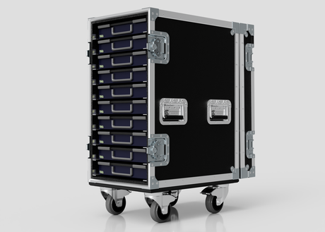 Absolute Assorter 55 x10 Flight Case