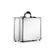 The ARK 90300 is a silver aluminium frame case with a black handle, shown at an angle on a plain white background. Ideal for field work, it can be customized with CNC foam fittings to securely store your essential tools.