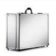 The ARK 90800 is a durable silver aluminium frame case with a black handle, shown standing upright on a white background.