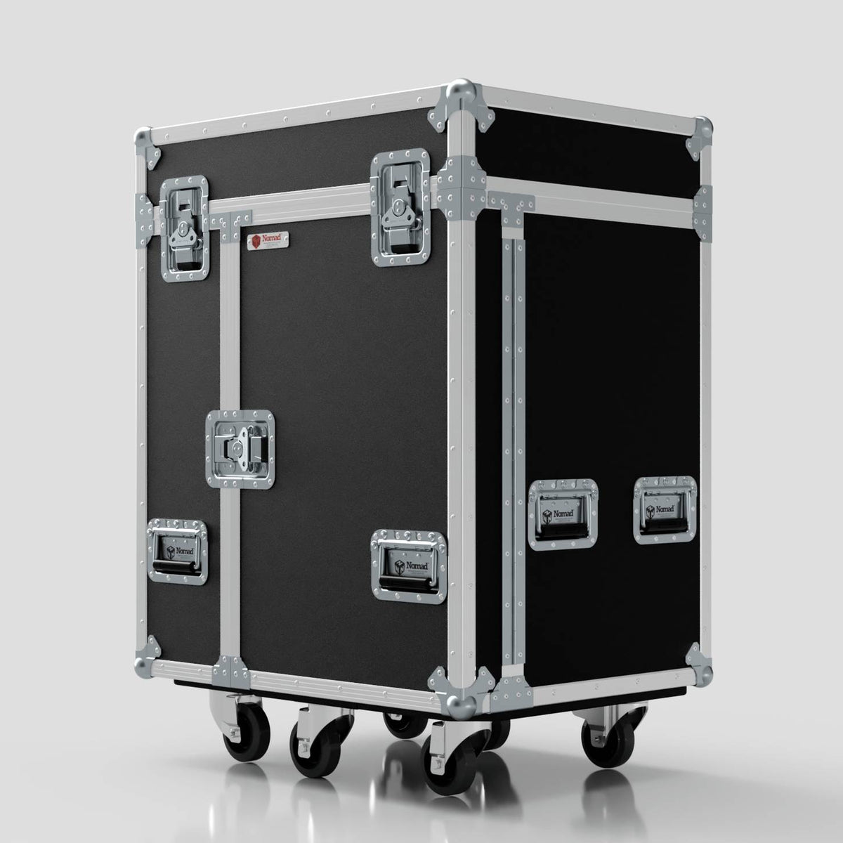 Backline Workbox Case with 4 Drawers + 2U Rack Drawer | Nomad Cases