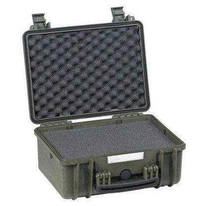 The Explorer 3818 is a hard-shell waterproof case with egg crate foam in the lid and flat foam in the base, providing reliable protection for your gear.