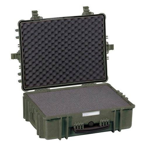 The Explorer 5822 features a corrosion-proof case with an open lid and a foam interior for cushioned, secure storage.
