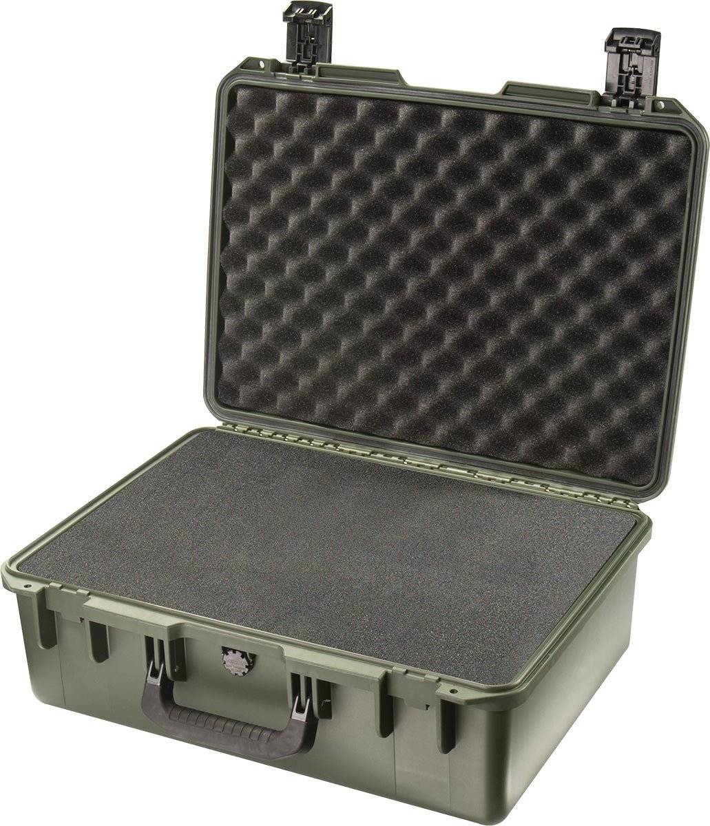 The iM2600 Storm Case is an open, crushproof case with foam padding in the lid and base, ideal for protective storage and transport.