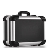 The Robust 50100N is a black hard-shell case with metal edges, reinforced corners, and custom CNC foam fittings, shown against a white background.