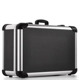 The Robust 50300N, a black and silver case with reinforced corners, black handle, and impact-absorbing plastic, is displayed against a white background.