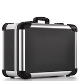 The Robust 50500N is a black and silver case with reinforced corners, custom CNC foam fittings, and a top handle, shown on a white background.